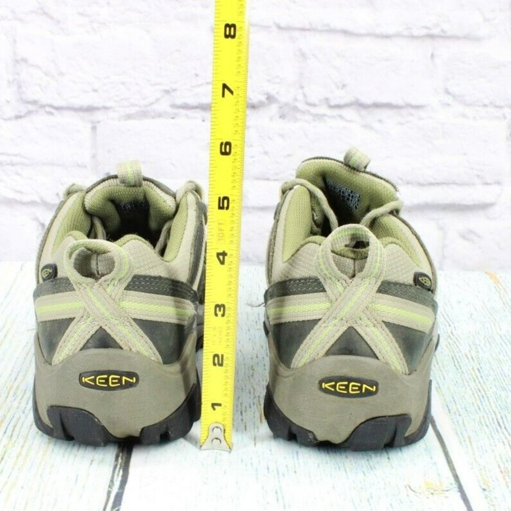 Keen Green Leather Lace Up Rugged Hiking Sneakers Shoes Size 7.5 - Picture 6 of 9